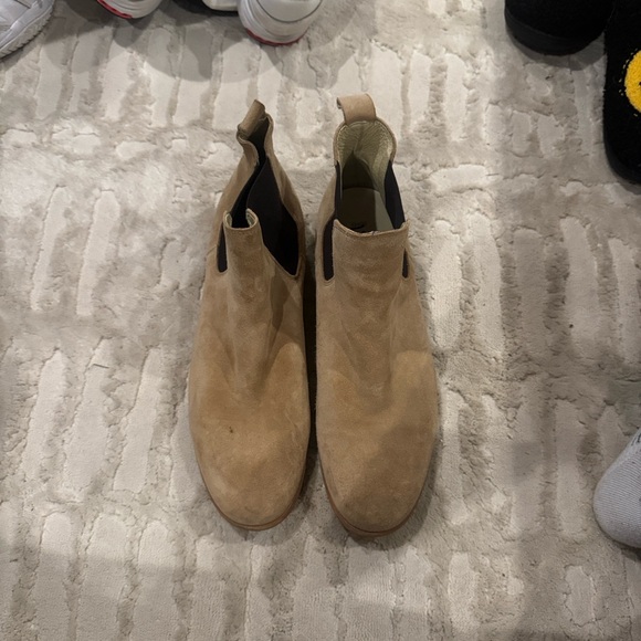 NEW Shoe the Bear Dev Suede Chelsea Boot in Tobacco Men's Size 11.5 EU 45 - Picture 2 of 5